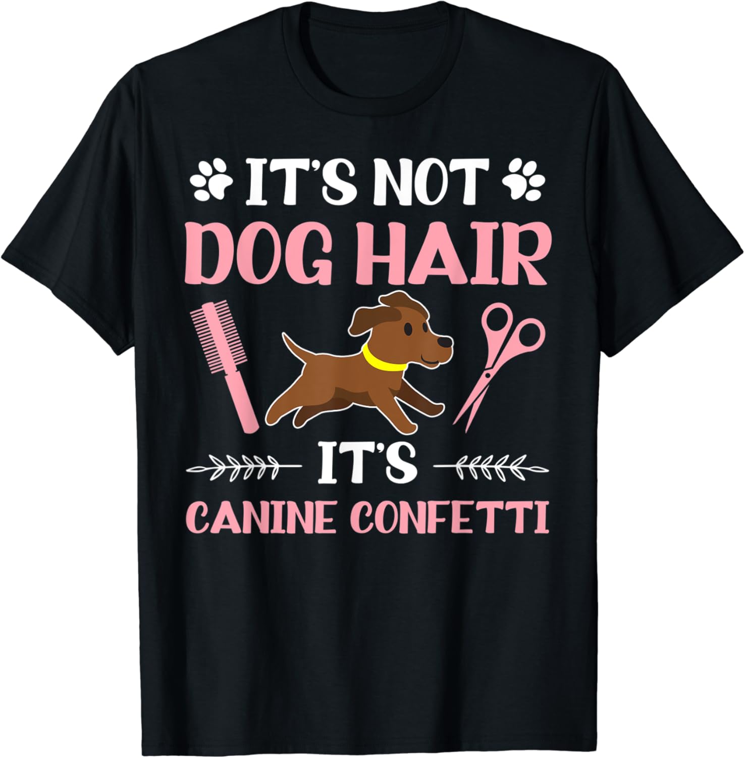 DOG Pet Grooming Stylist Cute Groomer Vet Xmas Dog Lover T